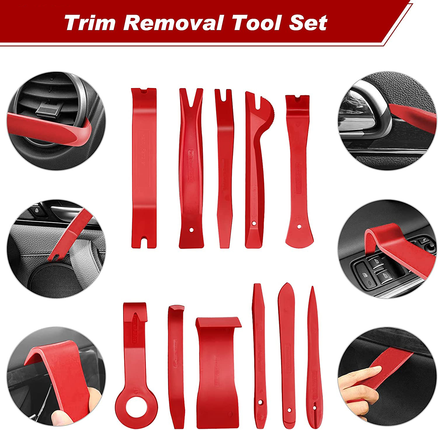 Auto Interior Disassembly Kit  - Spudger Plastic Set ulasan dan harga