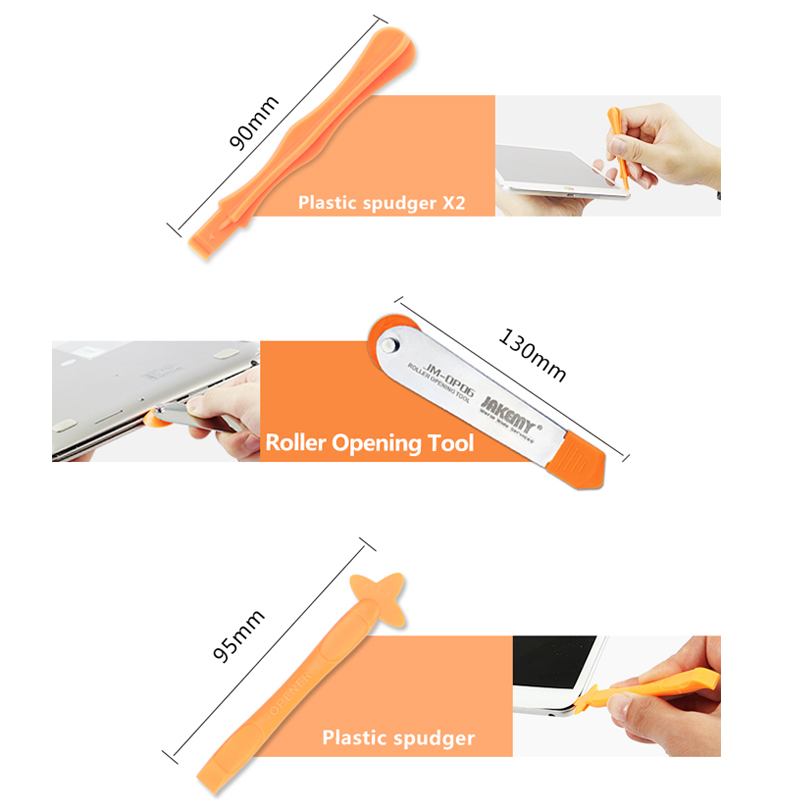 JAKEMY 13 in 1 Smartphone Pry  - Spudger Plastic Set ulasan dan harga