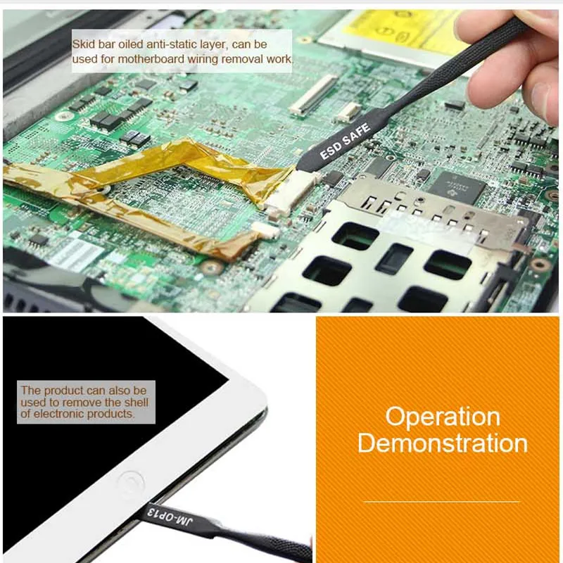 JAKEMY JM-OP13 Multifunctional - Spudger Plastic Set ulasan dan harga