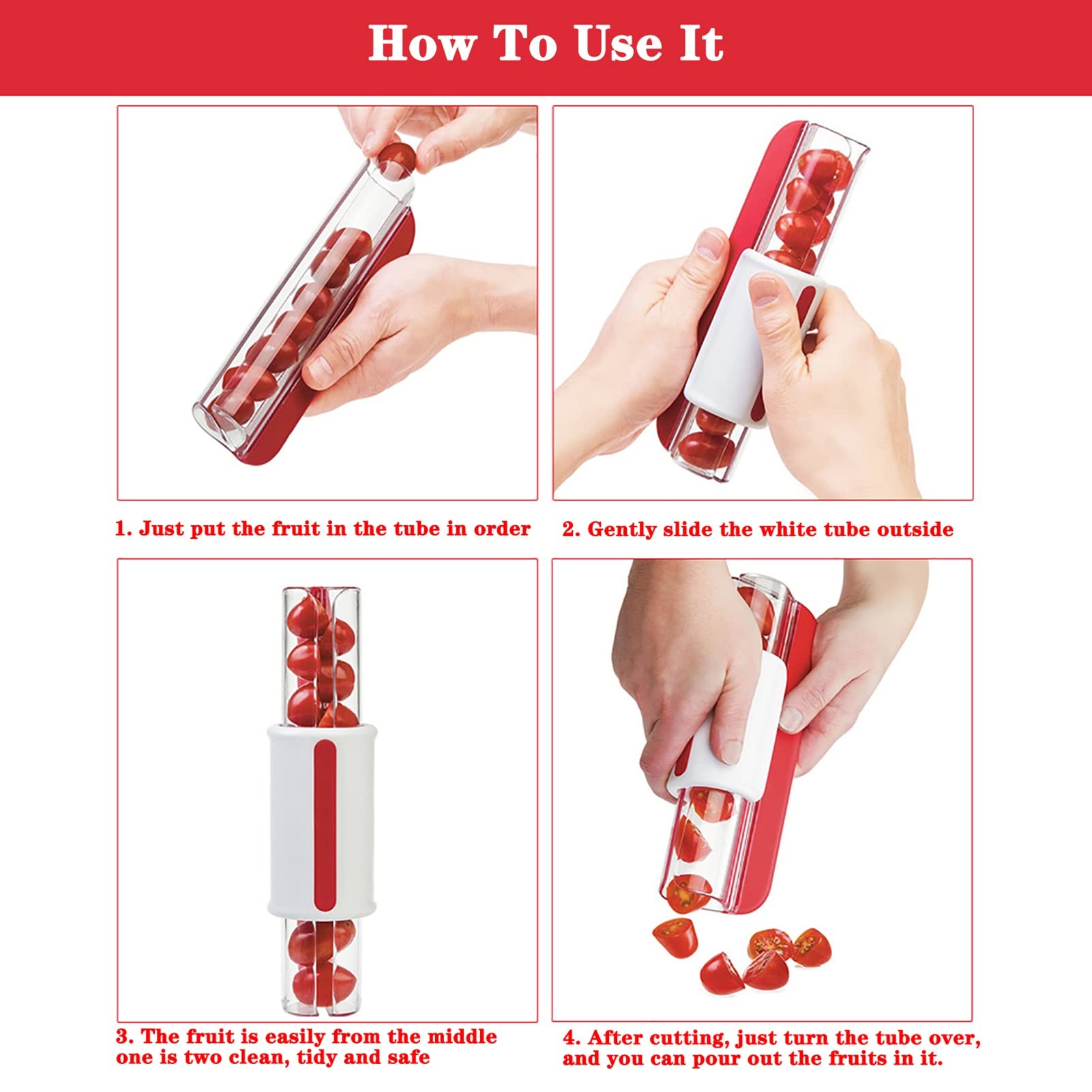 Tomato Grape Cherry Slicer Fru - Spudger Plastic Set ulasan dan harga