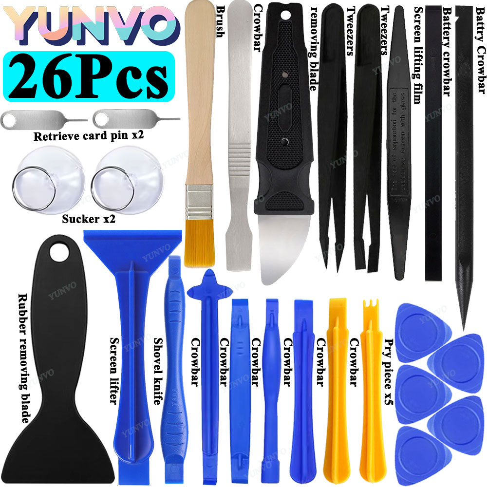 Universal Screen Opening Pry T - Spudger Plastic Set ulasan dan harga