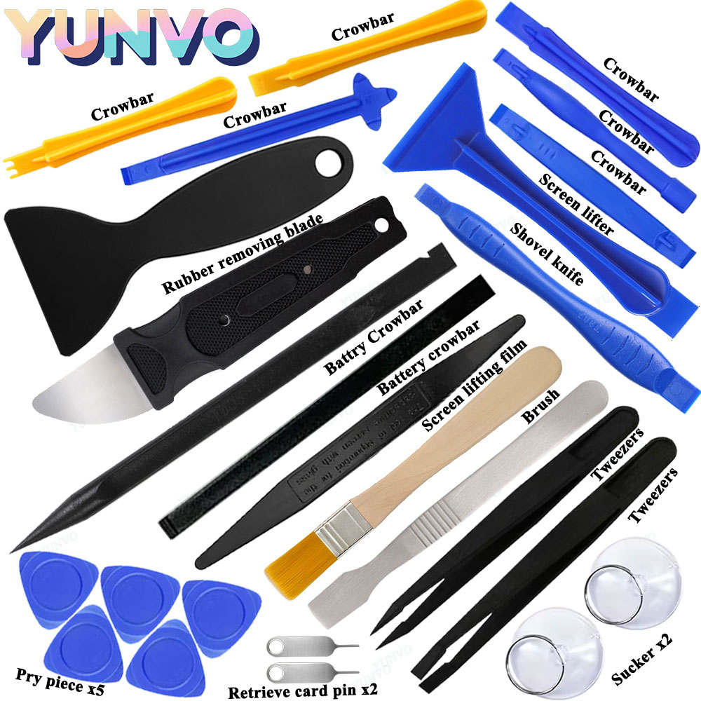 Universal Screen Opening Pry T - Spudger Plastic Set ulasan dan harga